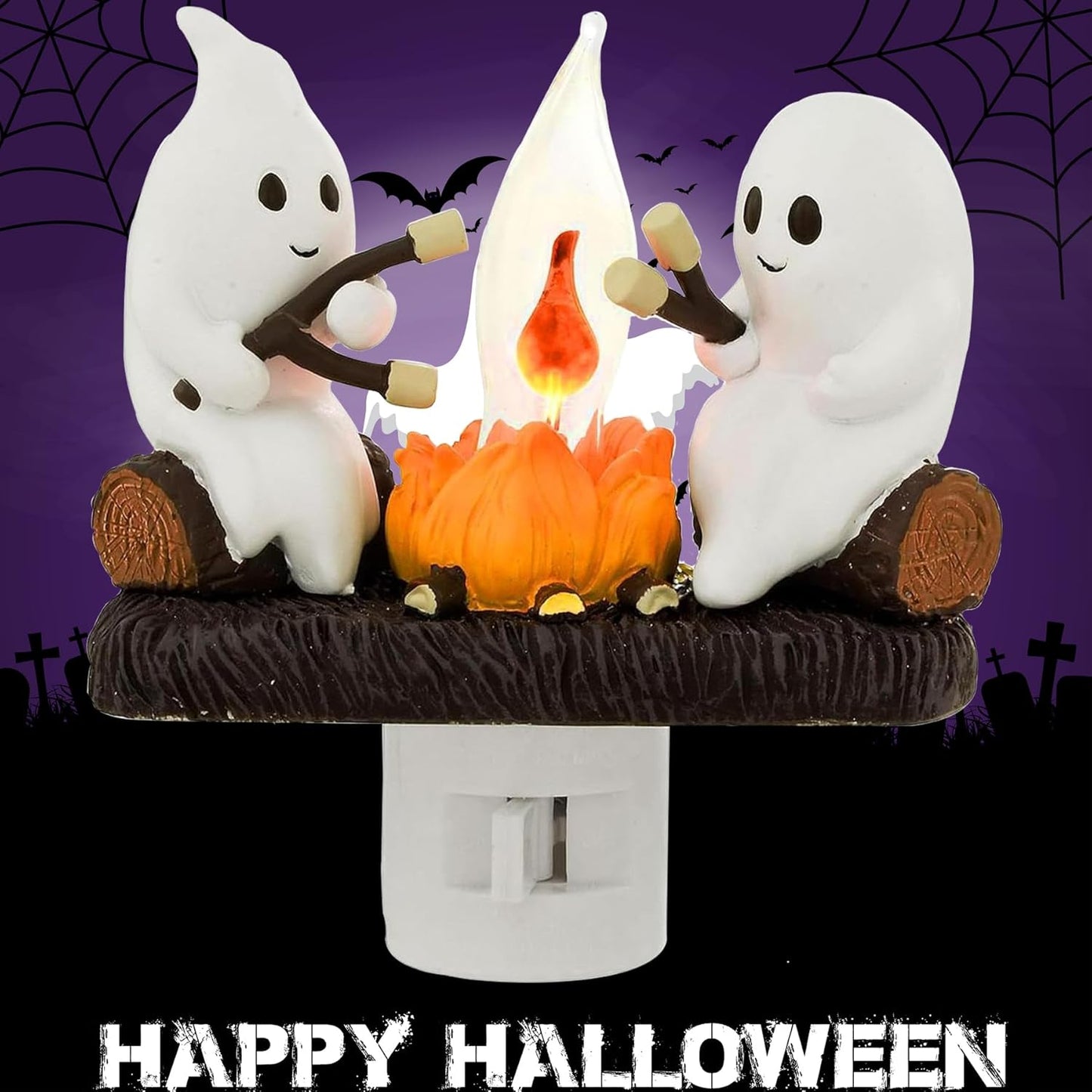 Spooky Campfire Nightlight