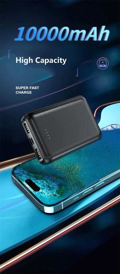 Ultra-Compact 20,000mAh Power Bank | 5V/2A Fast-Charge