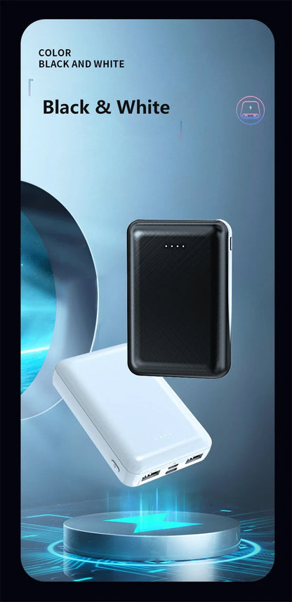 Ultra-Compact 20,000mAh Power Bank | 5V/2A Fast-Charge