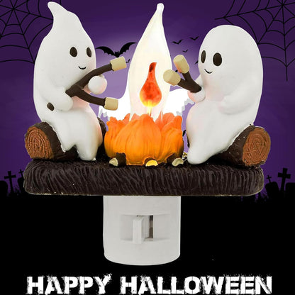 Spooky Campfire Nightlight