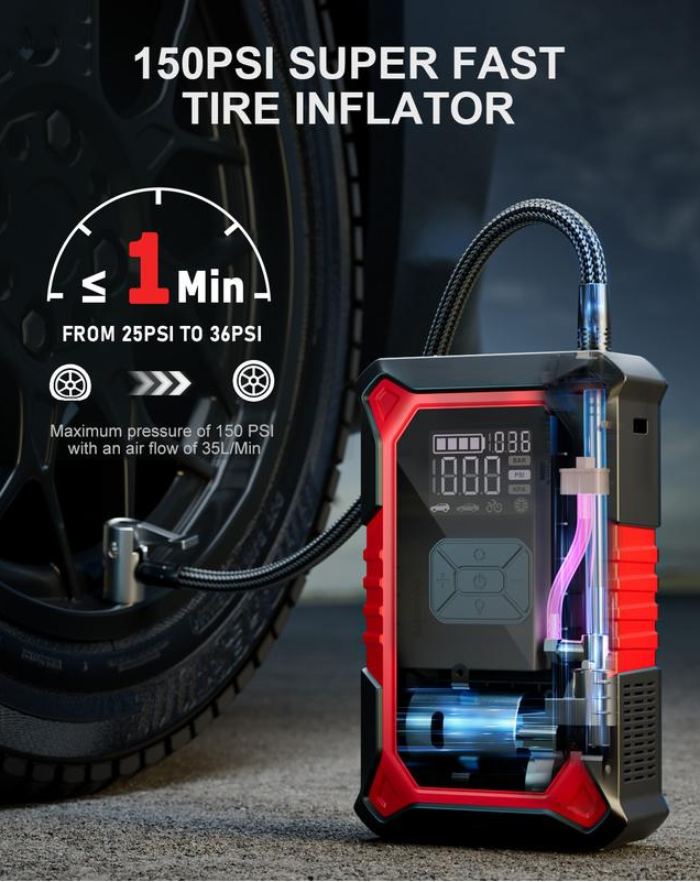Compact Power Jump Starter